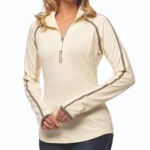 Goode Rider Performance Fleece Top Cream XL